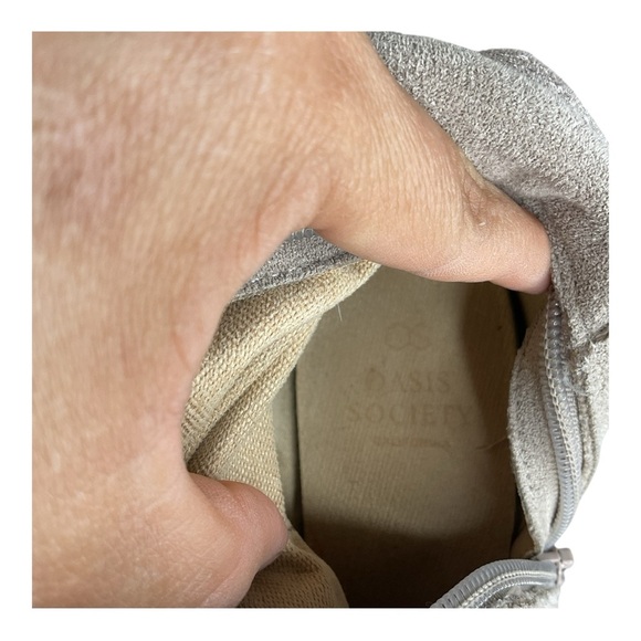 Buckle Tall Western Boot Society Tan Over the Knee Boots with Western Flair - Picture 3 of 8